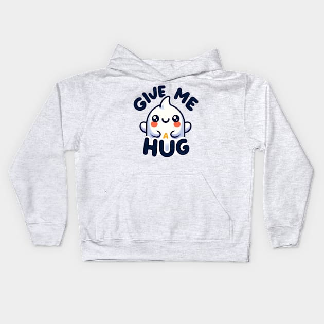Hugs Mean Love Kids Hoodie by J3's Kyngs